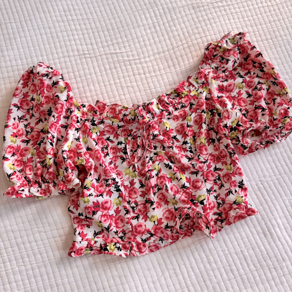 Ruffled Off the Shoulder Blouse
